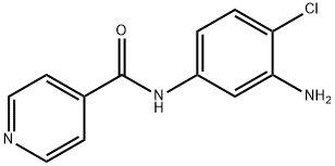 N-(3-amino-4-chlorophenyl)isonicotinamide Struktur