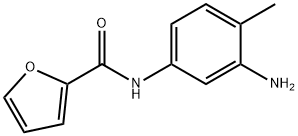 N-(3-amino-4-methylphenyl)-2-furamide Struktur