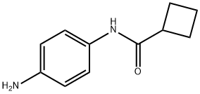 N-(4-aminophenyl)cyclobutanecarboxamide Struktur