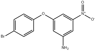 3-(4-bromophenoxy)-5-nitroaniline Struktur