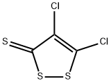 4,5-dichloro-3H-1,2-dithiole-3-thione Struktur