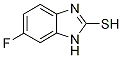 6-fluoro-1H-benzimidazole-2-thiol Struktur