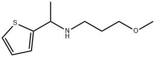 N-(3-methoxypropyl)-N-(1-thien-2-ylethyl)amine Struktur