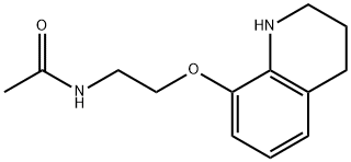 N-[2-(1,2,3,4-tetrahydroquinolin-8-yloxy)ethyl]acetamide Struktur