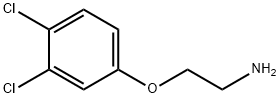 [2-(3,4-dichlorophenoxy)ethyl]amine hydrochloride Struktur