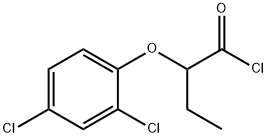 2-(2,4-dichlorophenoxy)butanoyl chloride Struktur