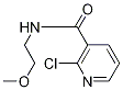 2-Chloro-N-(2-methoxyethyl)nicotinamide Struktur