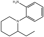 2-(2-Ethyl-1-piperidinyl)aniline Struktur