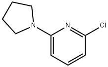 2-Chloro-6-(1-pyrrolidinyl)pyridine Struktur