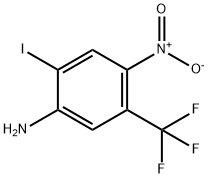 2-Iodo-4-nitro-5-(trifluoromethyl)aniline Struktur