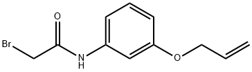 N-[3-(Allyloxy)phenyl]-2-bromoacetamide Struktur