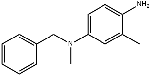 N-4-Benzyl-N-4,2-dimethyl-1,4-benzenediamine Struktur