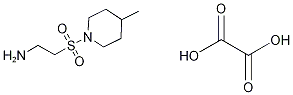 2-(4-Methyl-piperidine-1-sulfonyl)-ethylamineoxalate Struktur