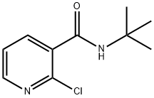 N-(tert-Butyl)-2-chloronicotinamide Struktur