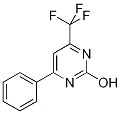 2-pyrimidinol, 4-phenyl-6-(trifluoromethyl)- Struktur