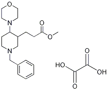 3-piperidinepropanoic acid, 4-(4-morpholinyl)-1-(phenylmet Struktur