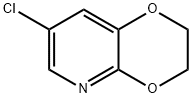 7-Chloro-2,3-dihydro-[1,4]dioxino[2,3-b]pyridine Struktur