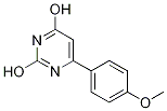 6-(4-Methoxyphenyl)pyrimidine-2,4-diol Struktur