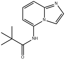 N-{Imidazo[1,2-a]pyridin-5-yl}-2,2-dimethylpropanamide Struktur