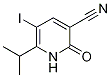 5-Iodo-6-isopropyl-2-oxo-1,2-dihydro-3-pyridinecarbonitrile Struktur