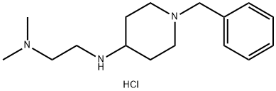 N'-(1-Benzylpiperidin-4-yl)-N,N-dimethylethane-1,2-diamine dihydrochloride Struktur