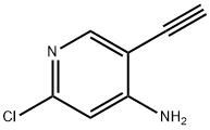 2-Chloro-5-ethynylpyridin-4-amine Struktur