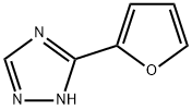 3-(2-Furyl)-1H-1,2,4-triazole Struktur