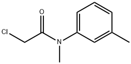 2-Chloro-N-methyl-N-(3-methylphenyl)acetamide Struktur