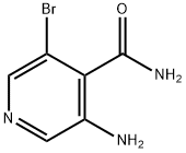 3-Amino-5-bromoisonicotinamide Struktur