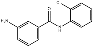 3-AMINO-N-(2-CHLOROPHENYL)BENZAMIDE Struktur