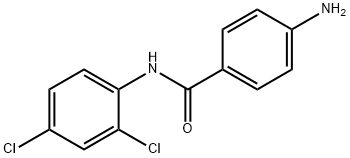 4-AMINO-N-(2,4-DICHLOROPHENYL)BENZAMIDE Struktur