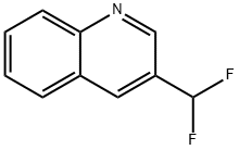 3-(DIFLUOROMETHYL)QUINOLINE Struktur