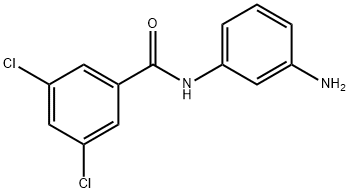 N-(3-Aminophenyl)-3,5-dichlorobenzamide Struktur