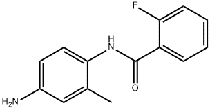 N-(4-Amino-2-methylphenyl)-2-fluorobenzamide Struktur