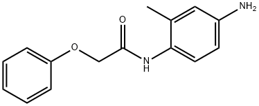 N-(4-Amino-2-methylphenyl)-2-phenoxyacetamide Struktur