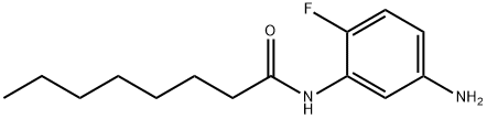 N-(5-Amino-2-fluorophenyl)octanamide Struktur