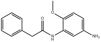 N-(5-Amino-2-methoxyphenyl)-2-phenylacetamide Struktur