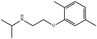 N-[2-(2,5-Dimethylphenoxy)ethyl]-2-propanamine Struktur