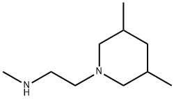 N-[2-(3,5-Dimethylpiperidin-1-yl)ethyl]-N-methylamine Struktur