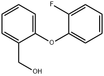 [2-(2-fluorophenoxy)phenyl]methanol Struktur