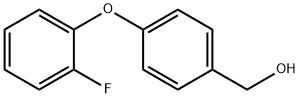 [4-(2-fluorophenoxy)phenyl]methanol Struktur