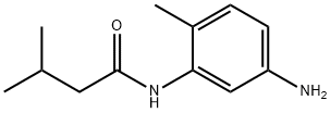 N-(5-amino-2-methylphenyl)-3-methylbutanamide Struktur