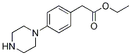 Ethyl  (4-Piperazin-1-ylphenyl)acetate Struktur