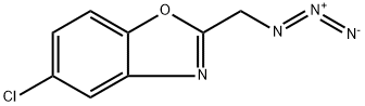 2-(azidomethyl)-5-chloro-1,3-benzoxazole Struktur