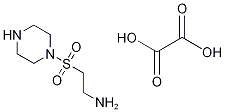 2-(piperazin-1-ylsulfonyl)ethanamine oxalate Struktur