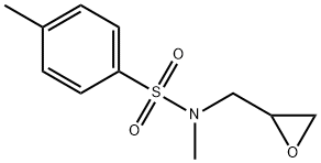 N,4-dimethyl-N-(oxiran-2-ylmethyl)benzenesulfonamide Struktur