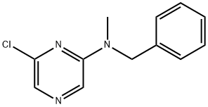 N-Benzyl-6-chloro-N-methyl-2-pyrazinamine Struktur