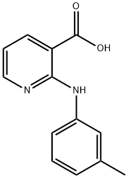 2-(3-Toluidino)nicotinic acid Struktur