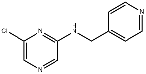 6-Chloro-N-(4-pyridinylmethyl)-2-pyrazinamine Struktur