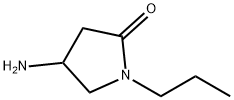 4-Amino-1-propyl-2-pyrrolidinone Struktur